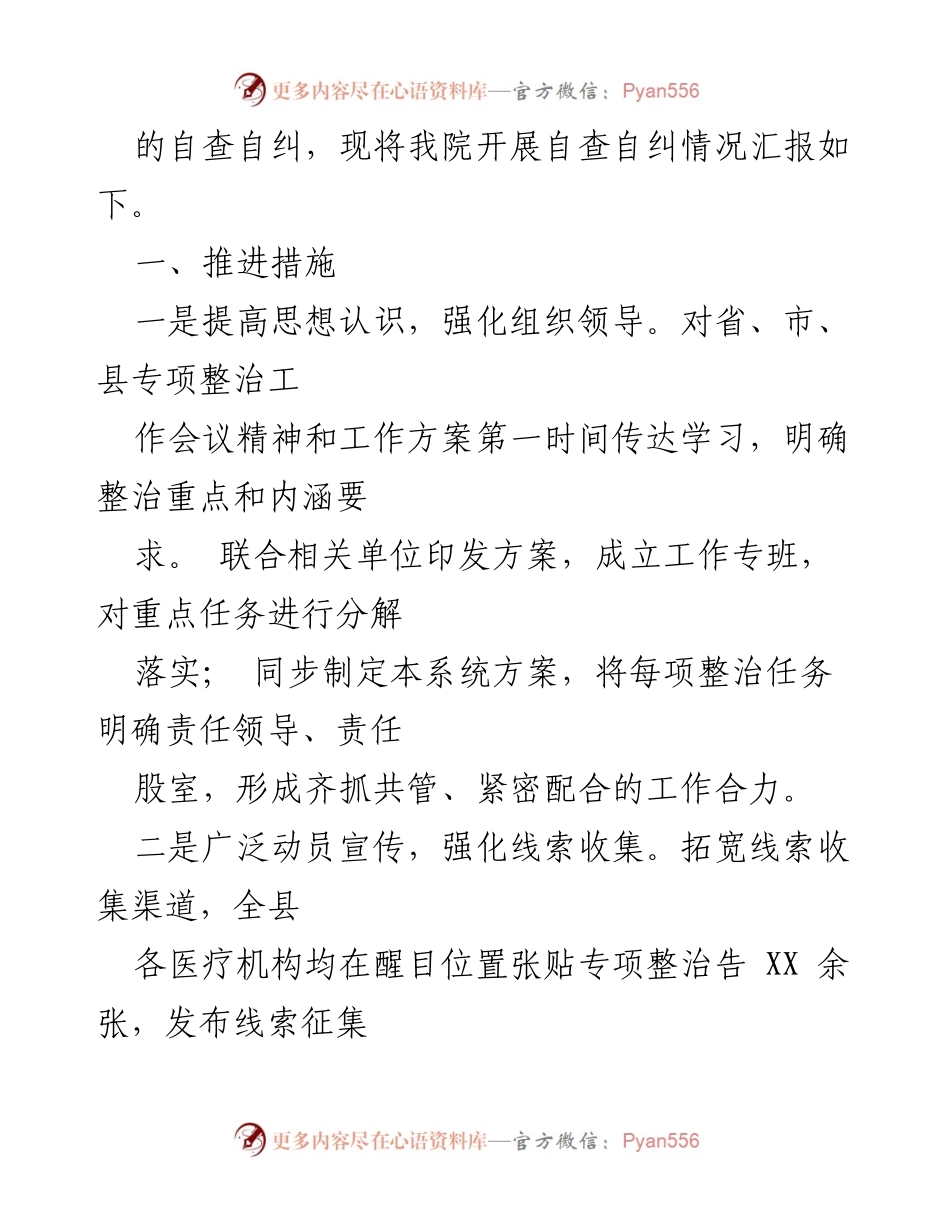 [工作总结] 医药领域专项整治会议 - 2024年医药购销领域腐败问题专项治理工作总结报告.docx_第2页