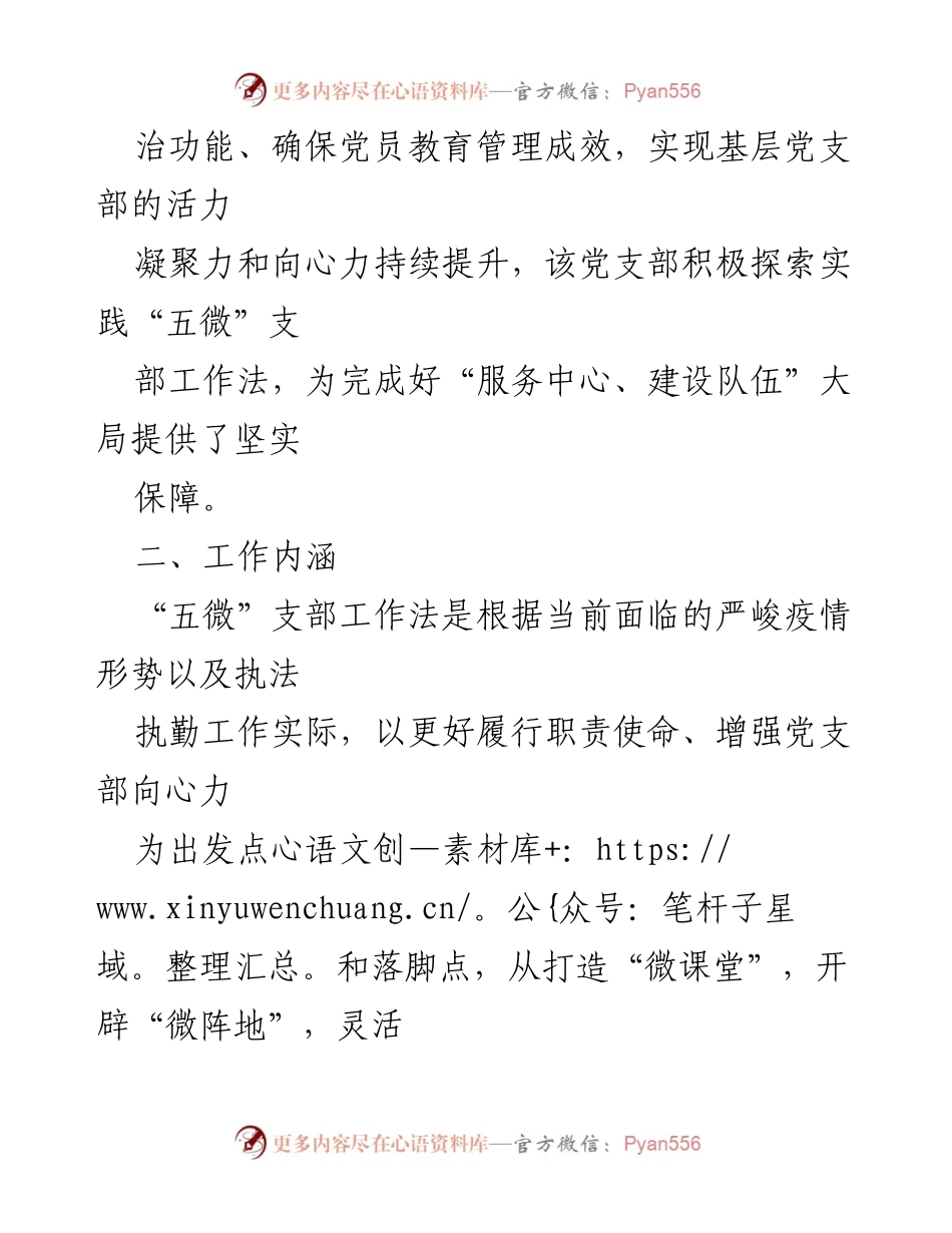 [工作总结] 党支部活动 - “五微”工作法助力机场边防检查支部建设.docx_第2页