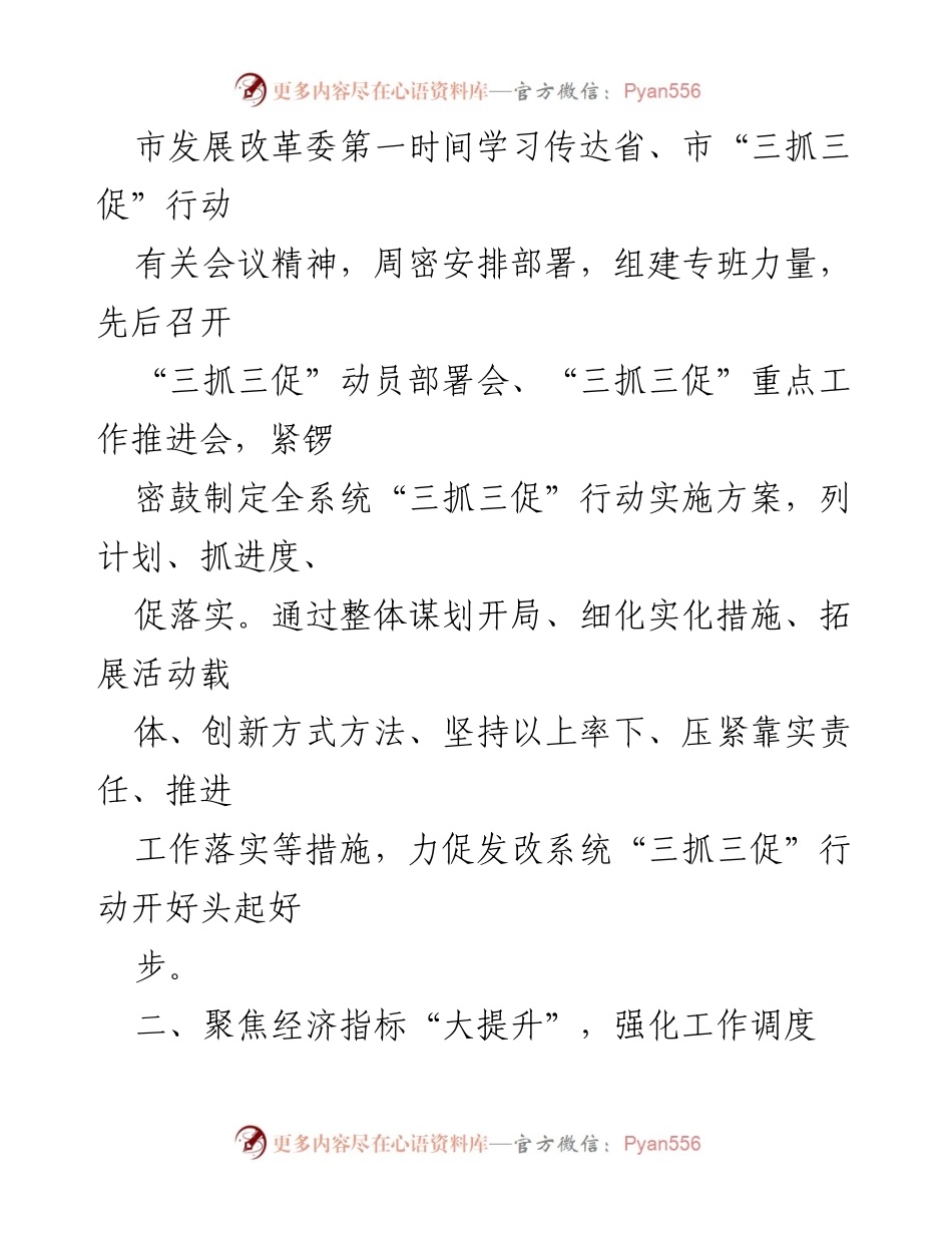 [工作总结] 动员部署会议 - 2023年“三抓三促”行动情况总结.docx_第2页
