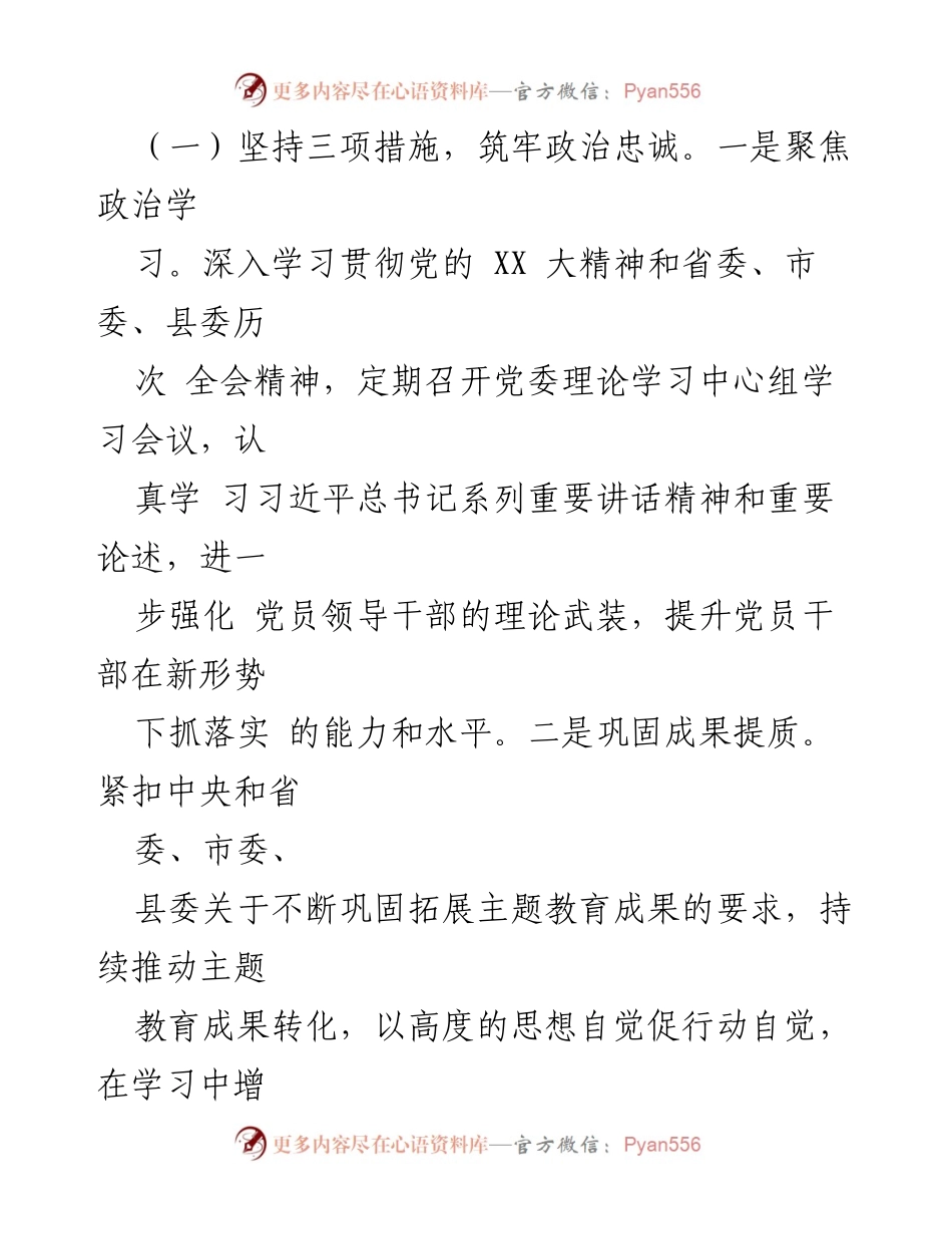 [工作总结] 党建引领乡村振兴 - xx 镇 2024 年党建引领乡村振兴工作总结.docx_第2页