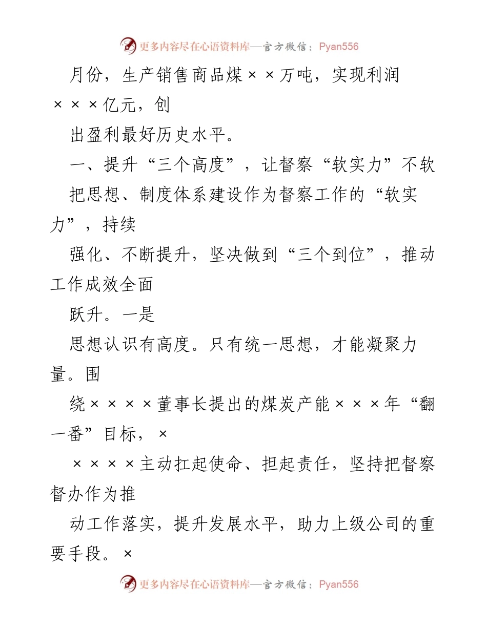 [工作总结] 国有企业督察工作 - 2023年国有企业质效督察工作总结与提升措施.docx_第2页