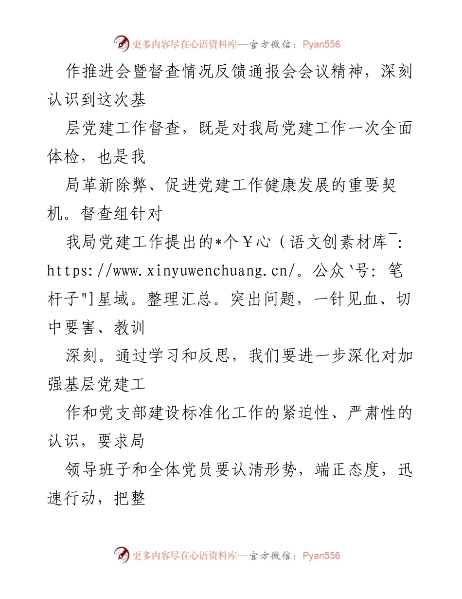 [工作总结] 基层党建督查整改 - 基层党建工作督查整改情况报告.docx_第2页