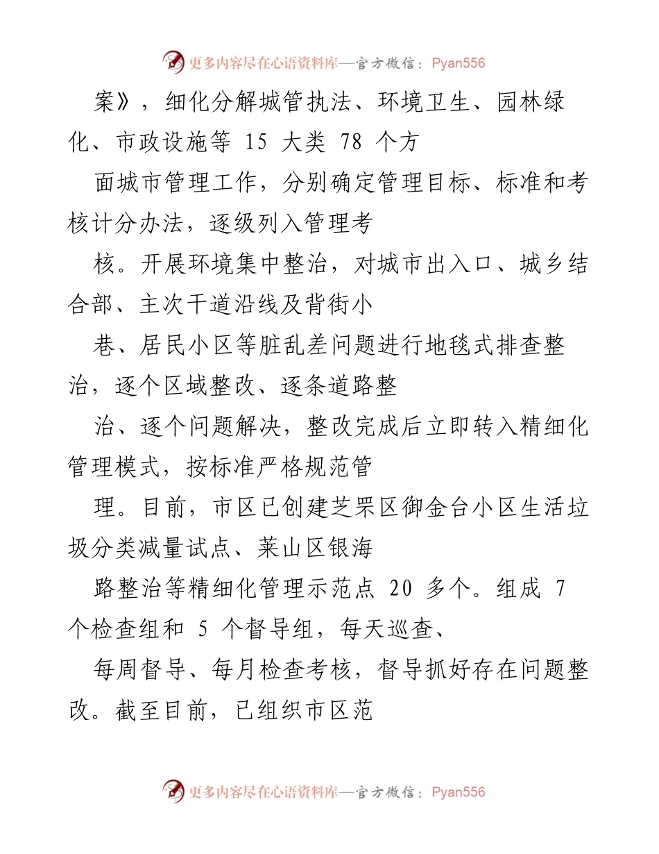 [工作总结] 城市管理局 - 市区城市管理与基础设施建设成效总结.docx_第2页