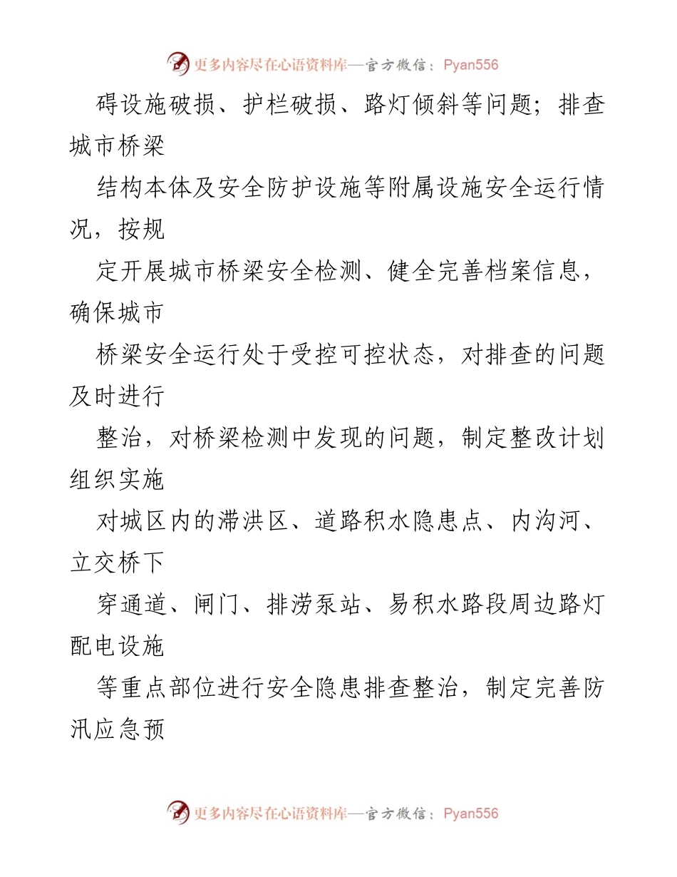 [工作总结] 城市管理 - 2024年度城市管理安全生产工作开展情况报告.docx_第2页