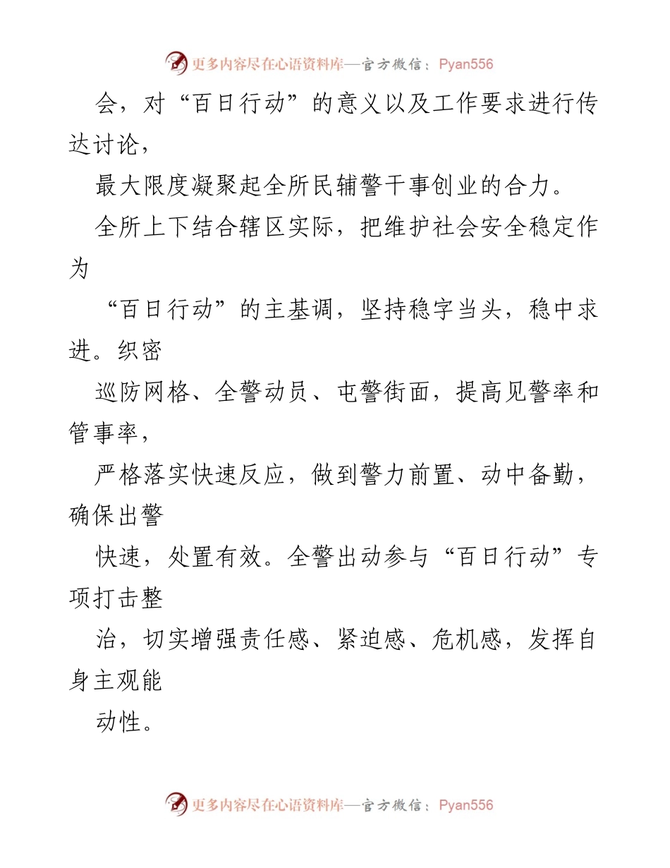 [工作总结] 夏季治安打击整治专项行动 - 2024年夏季治安打击整治“百日行动”工作总结.docx_第2页