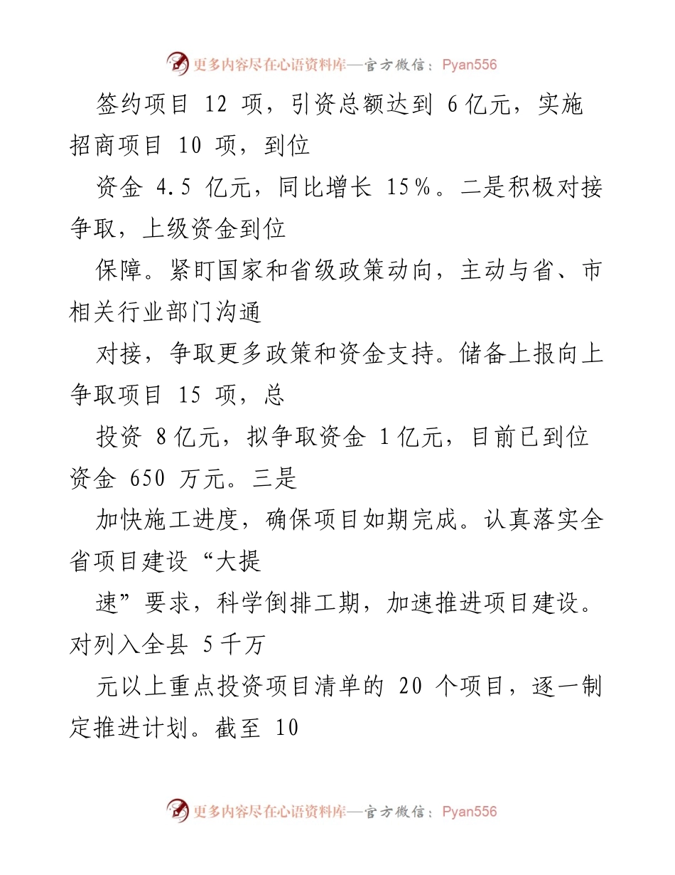 [工作总结] 发改局2024年工作汇报 - 2024年发改局工作进展与成效分析.docx_第2页