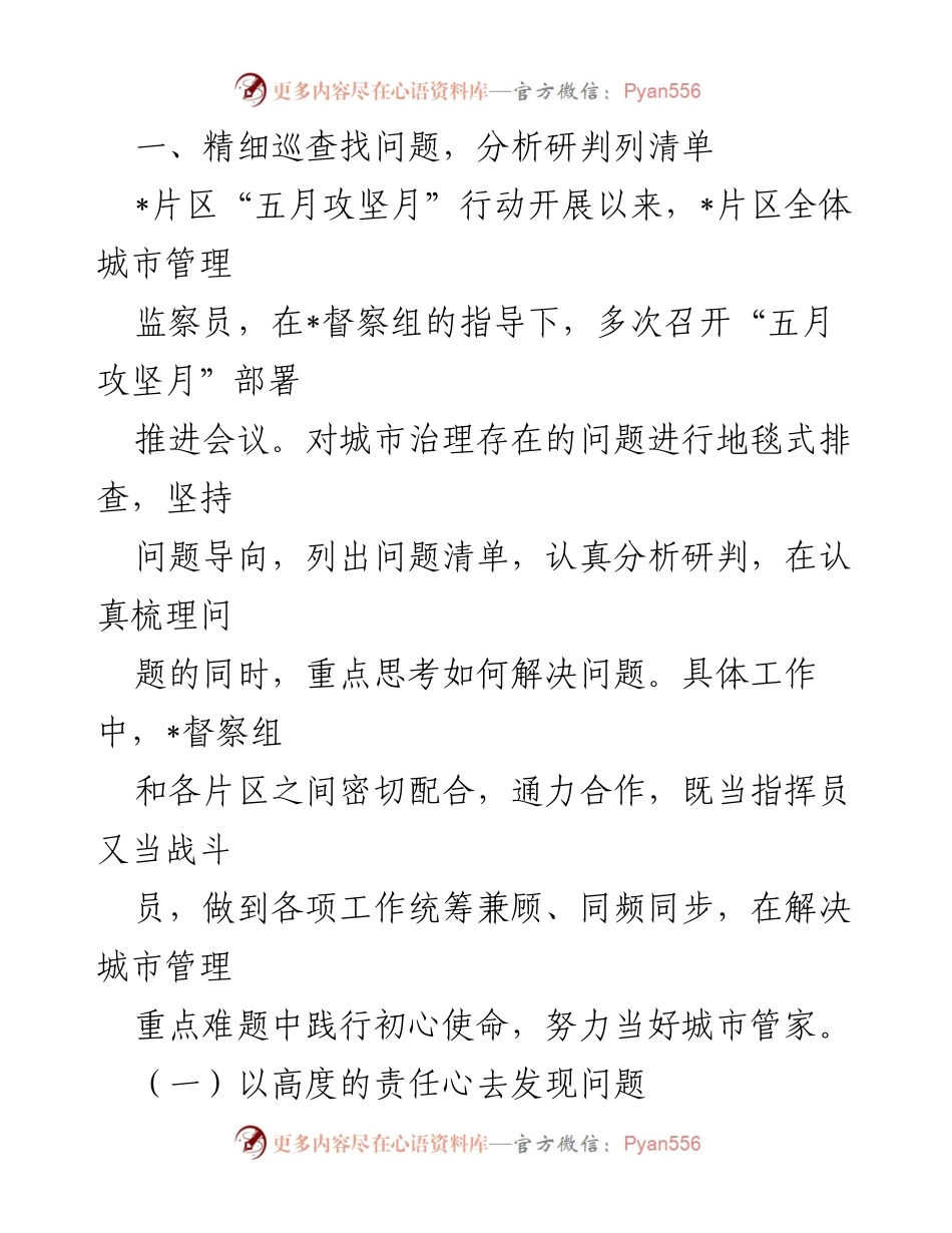 [工作总结] 城市管理督察组 - 2023年上半年城市管理督察工作成效总结.docx_第2页