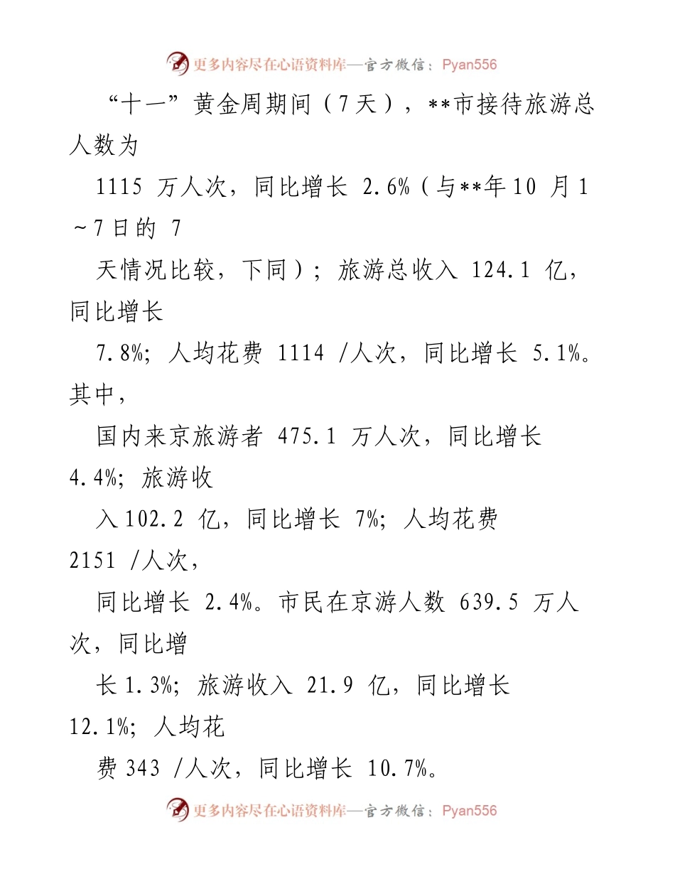 [工作总结] 国庆黄金周 - 2018年国庆黄金周旅游市场工作总结.docx_第2页