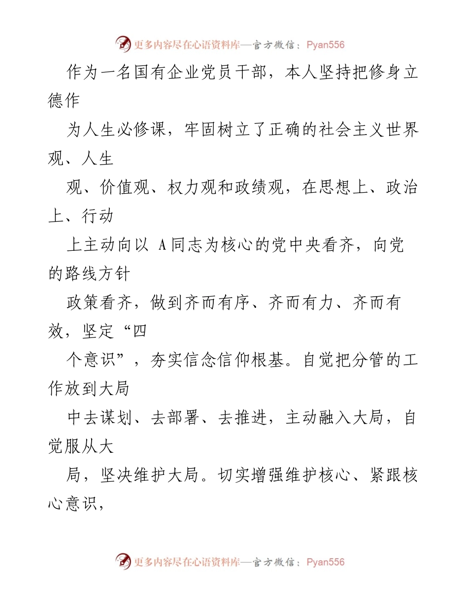 [工作总结] 国企领导 - XX国企领导德能勤绩廉三年工作总结.docx_第2页