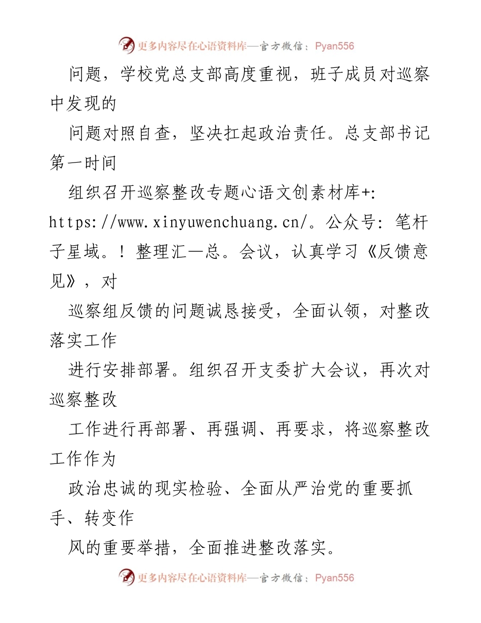 [工作总结] 学校巡察整改 - 实验小学党总支部巡察整改阶段性进展报告.docx_第2页