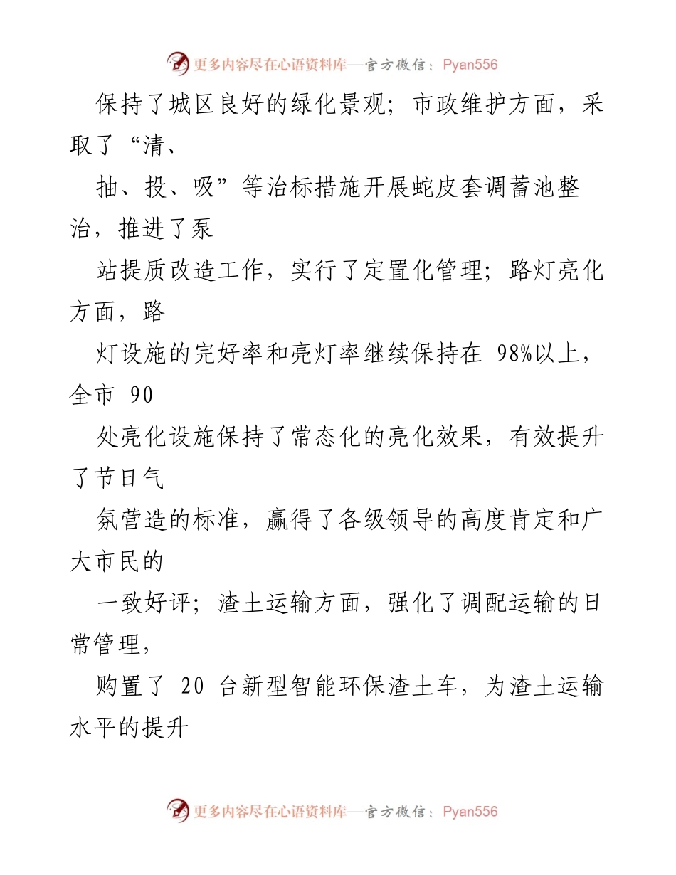 [工作总结] 城市管理 - 城市环境卫生与管理工作总结报告.docx_第2页