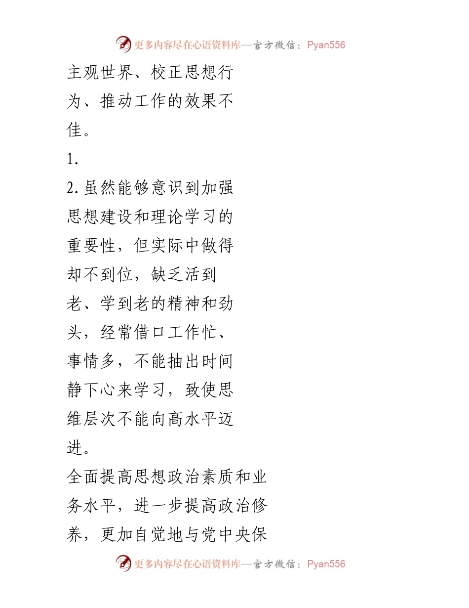 [工作总结] 基层党支部 - 问题查摆与整改措施总结报告.docx_第2页