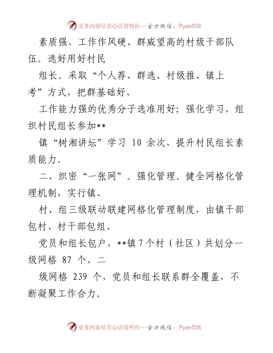 [工作总结] 基层党建经验交流 - 加强党建引领，推动乡村振兴的实践与成效.docx_第2页