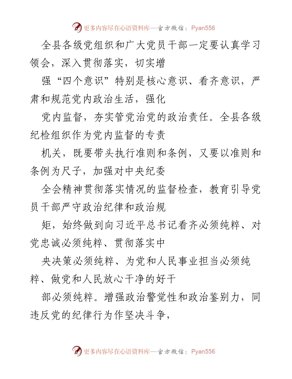 [工作总结] 县纪委 - 2023年县纪检监察工作要点及实施措施.docx_第2页