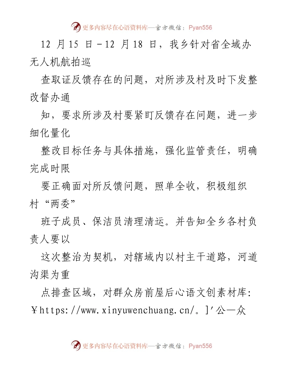 [工作总结] 垃圾治理整改 - 省全域办无人机航拍反馈垃圾巡查整改情况总结报告.docx_第2页