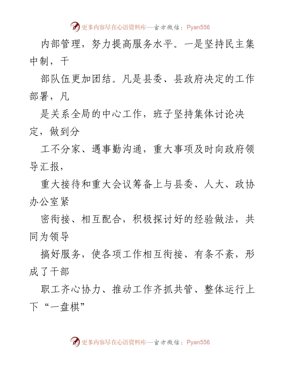 [工作总结] 县政府办公室 - 2023年度工作总结与成效分析.docx_第2页