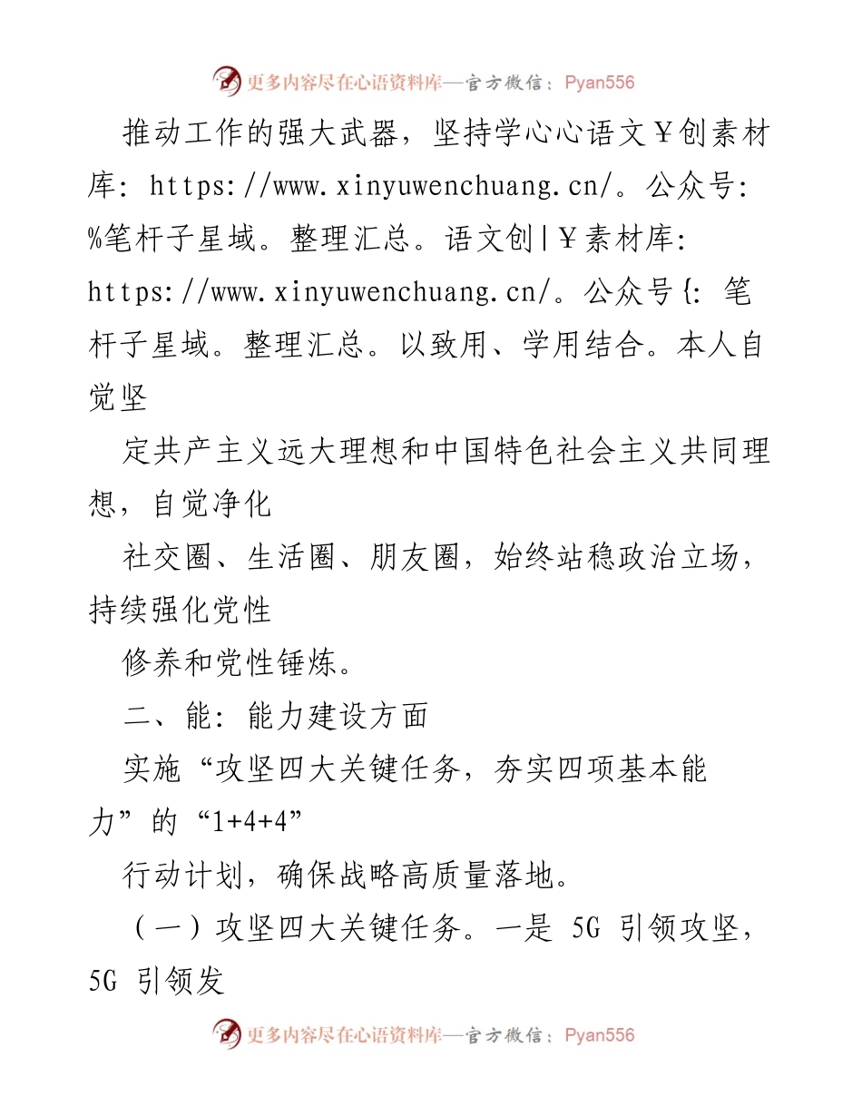 [工作总结] 国企党委书记个人画像 - 国企党委书记个人画像与能力建设总结报告.docx_第2页