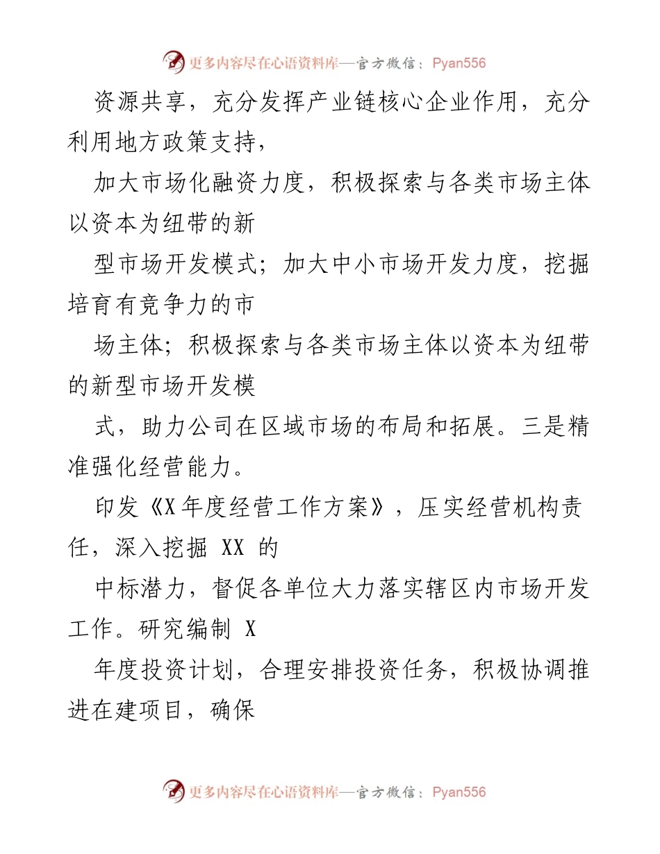 [工作总结] 国有企业 - 2024年第三季度工作总结与市场发展策略.docx_第2页