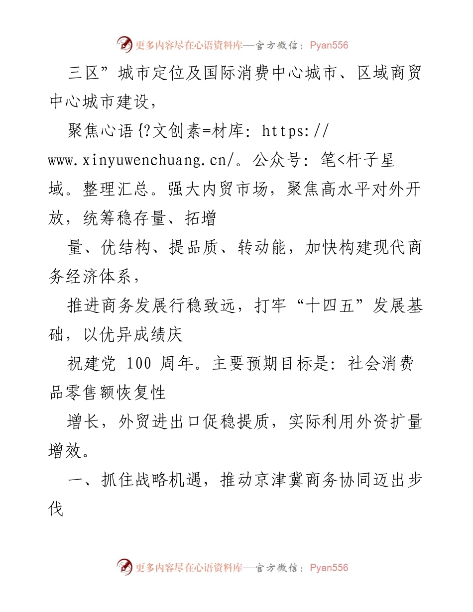 [工作总结] 商务工作会议 - 2021年商务工作要点与发展战略.docx_第2页