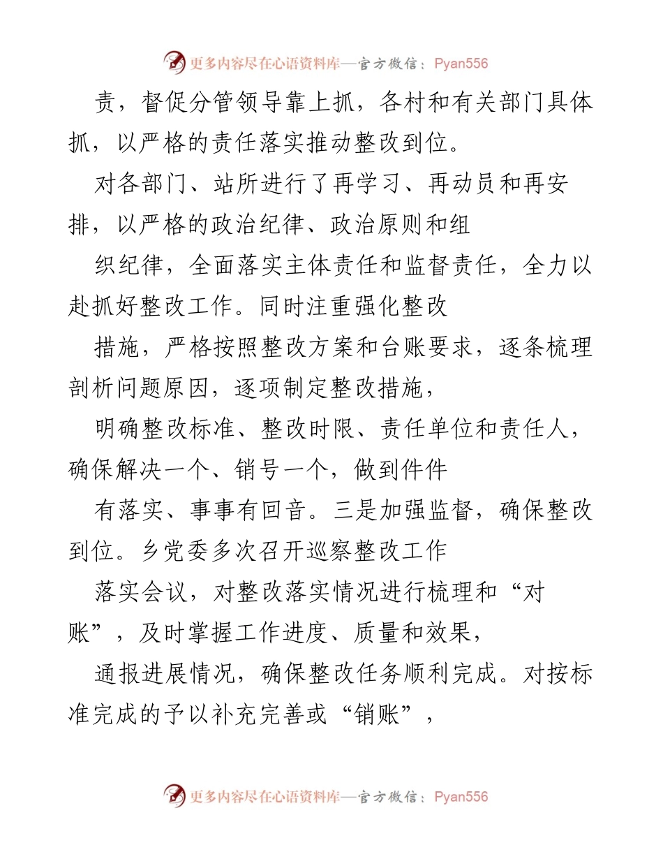 [工作总结] 巡察整改 - X乡党委巡察整改工作阶段性成效总结.docx_第2页