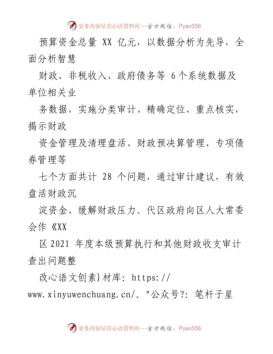 [工作总结] 审计局 - 2023年度审计工作总结与成效分析.docx_第2页