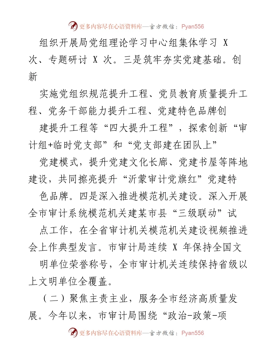 [工作总结] 审计局 - 2022年工作总结与2023年工作计划_1.docx_第2页