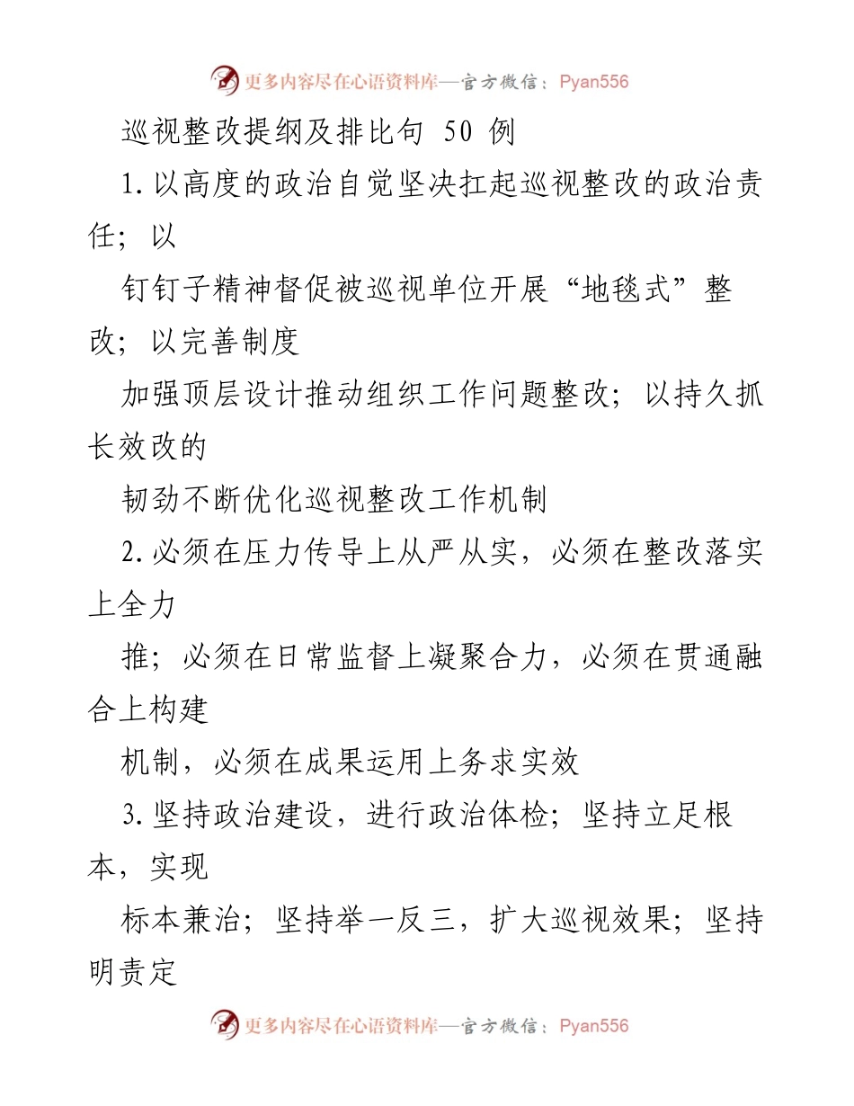 [工作总结] 巡视整改 - 巡视整改工作总结与提纲.docx_第1页