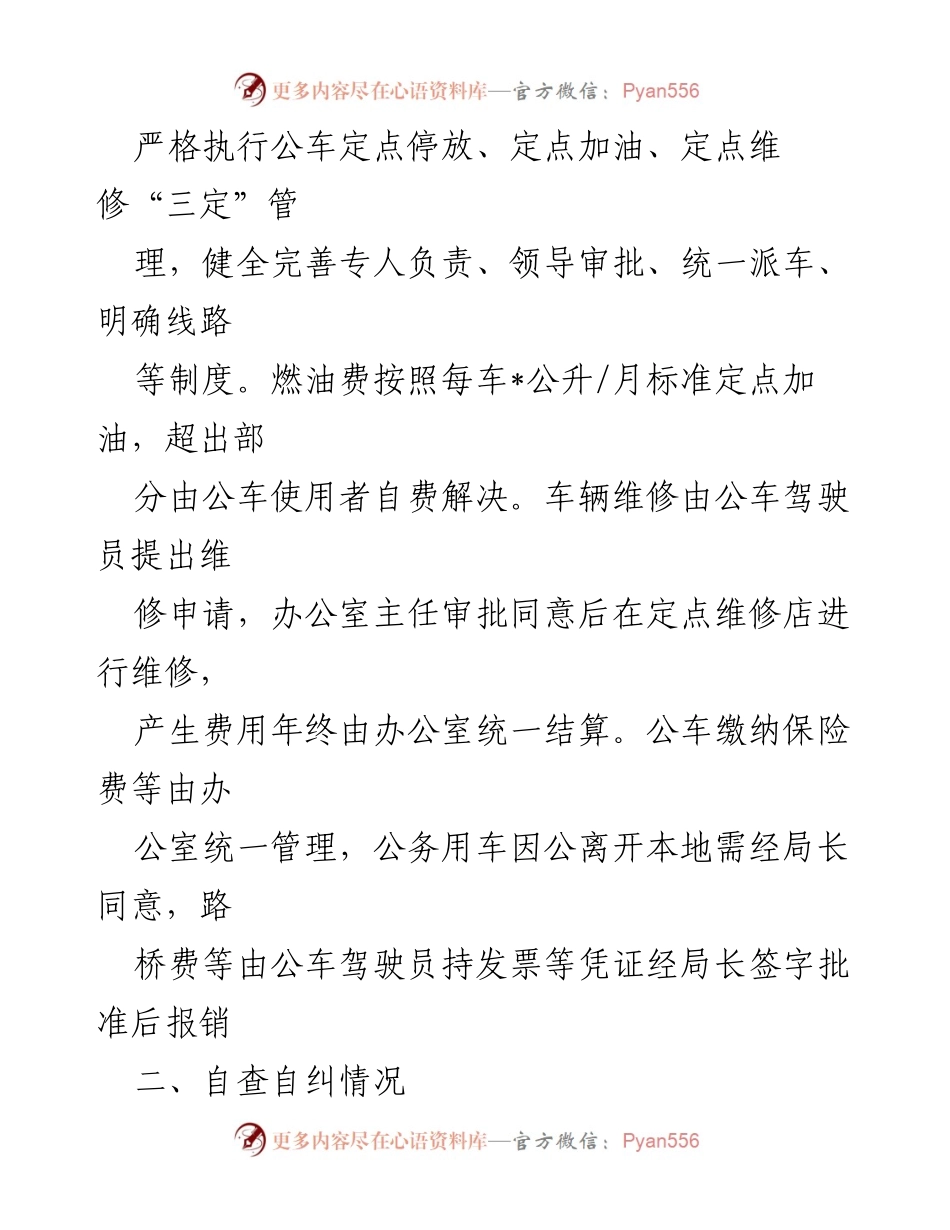 [工作总结] 市场监督管理局 - 公车私用整治情况报告.docx_第2页
