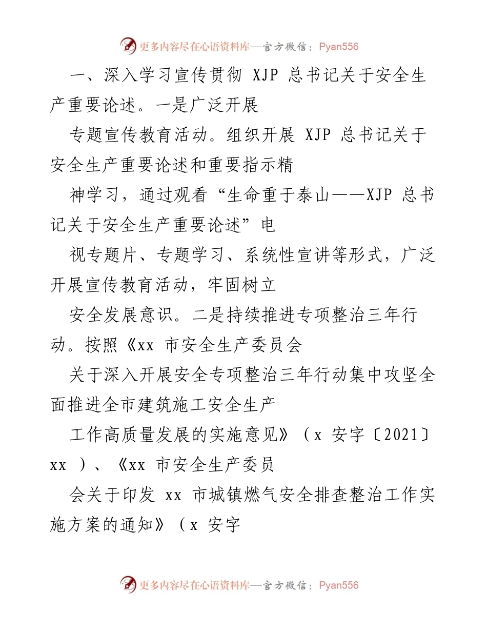 [工作总结] 安全生产工作会议 - 深入推进安全生产专项整治三年行动的实施与成效.docx_第2页