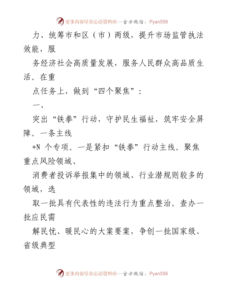 [工作总结] 市场监管综合行政执法支队 - 2024年市场监管工作思路与重点任务.docx_第2页