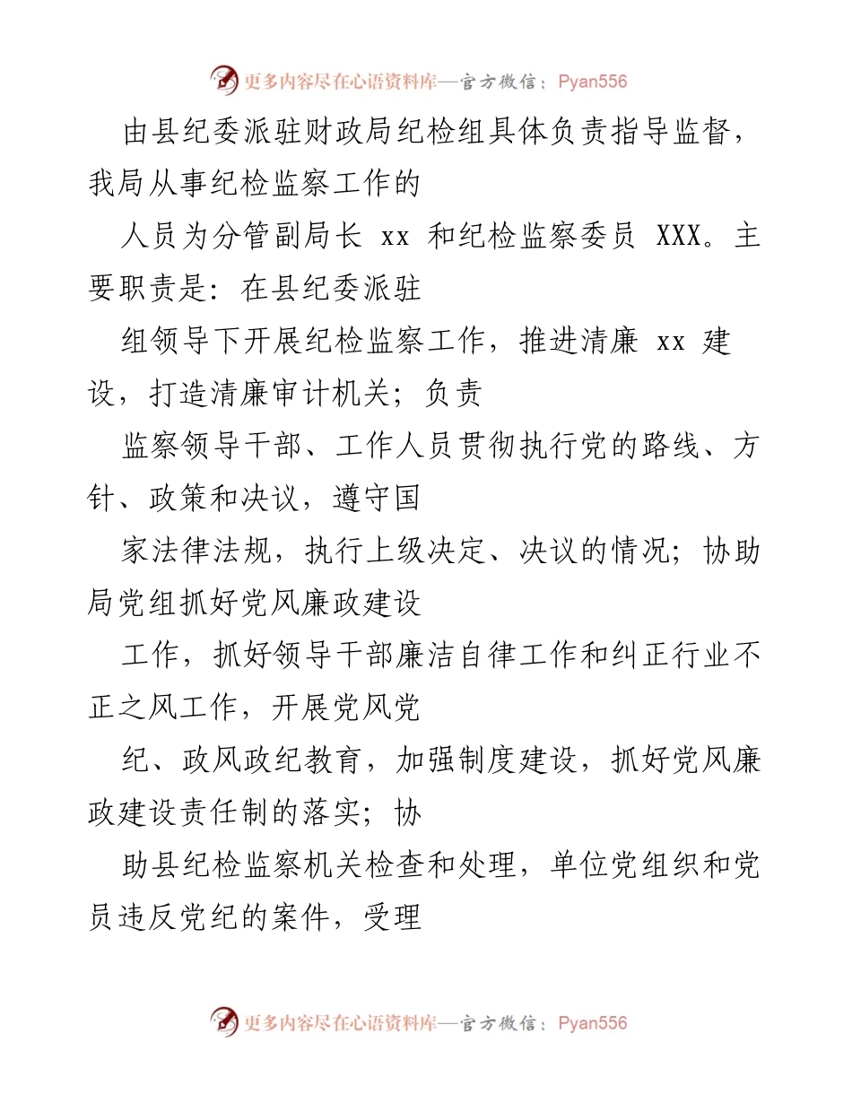 [工作总结] 审计局 - 202X年党风廉政建设工作情况总结.docx_第2页