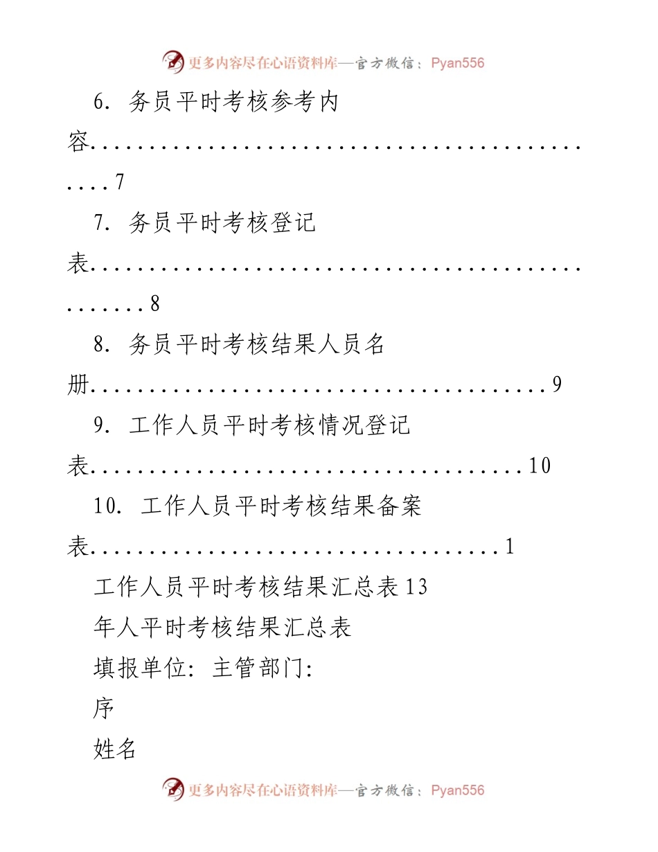 [工作总结] 年度工作人员平时考核结果汇总与分析.docx_第2页