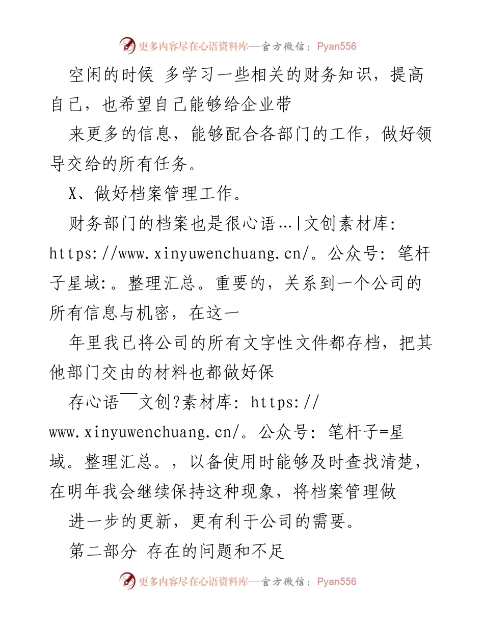 [工作总结] 年度总结 - 2022年出纳工作总结与未来计划.docx_第2页