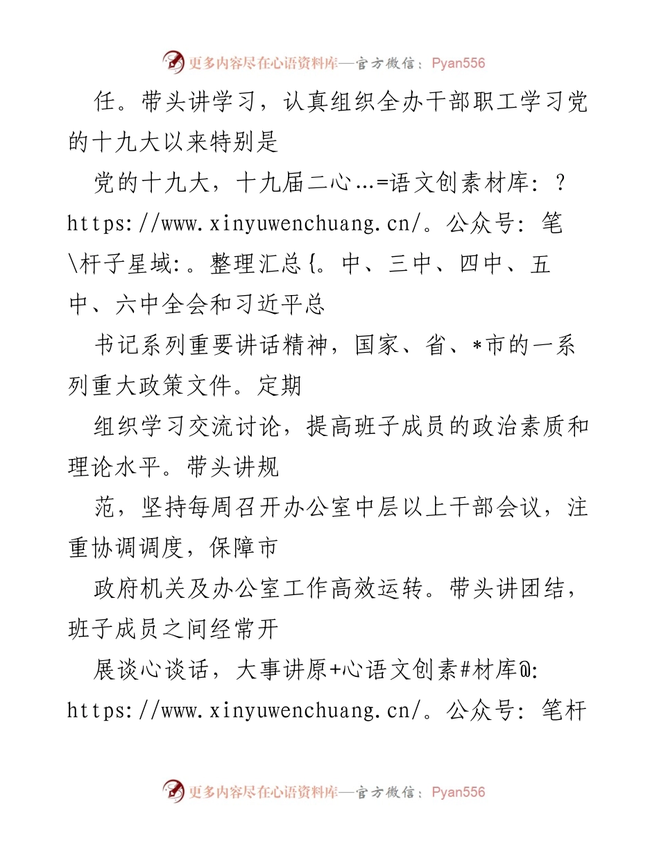 [工作总结] 市政府办公室 - 提升服务效能，促进政府工作协调推进的总结报告.docx_第2页