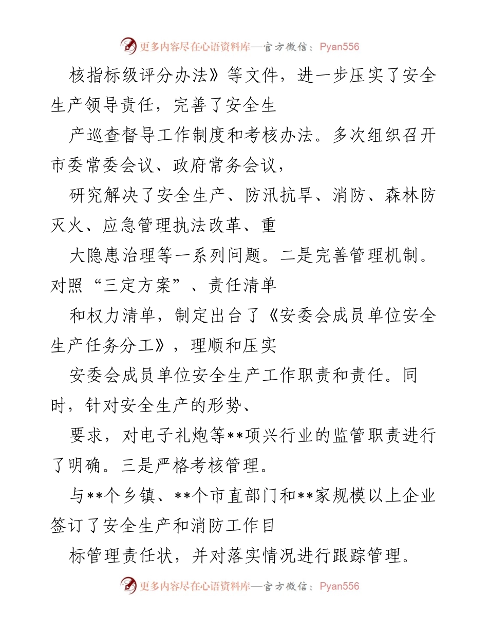 [工作总结] 安全生产与消防 - 2022年某市安全生产和消防工作总结.docx_第2页