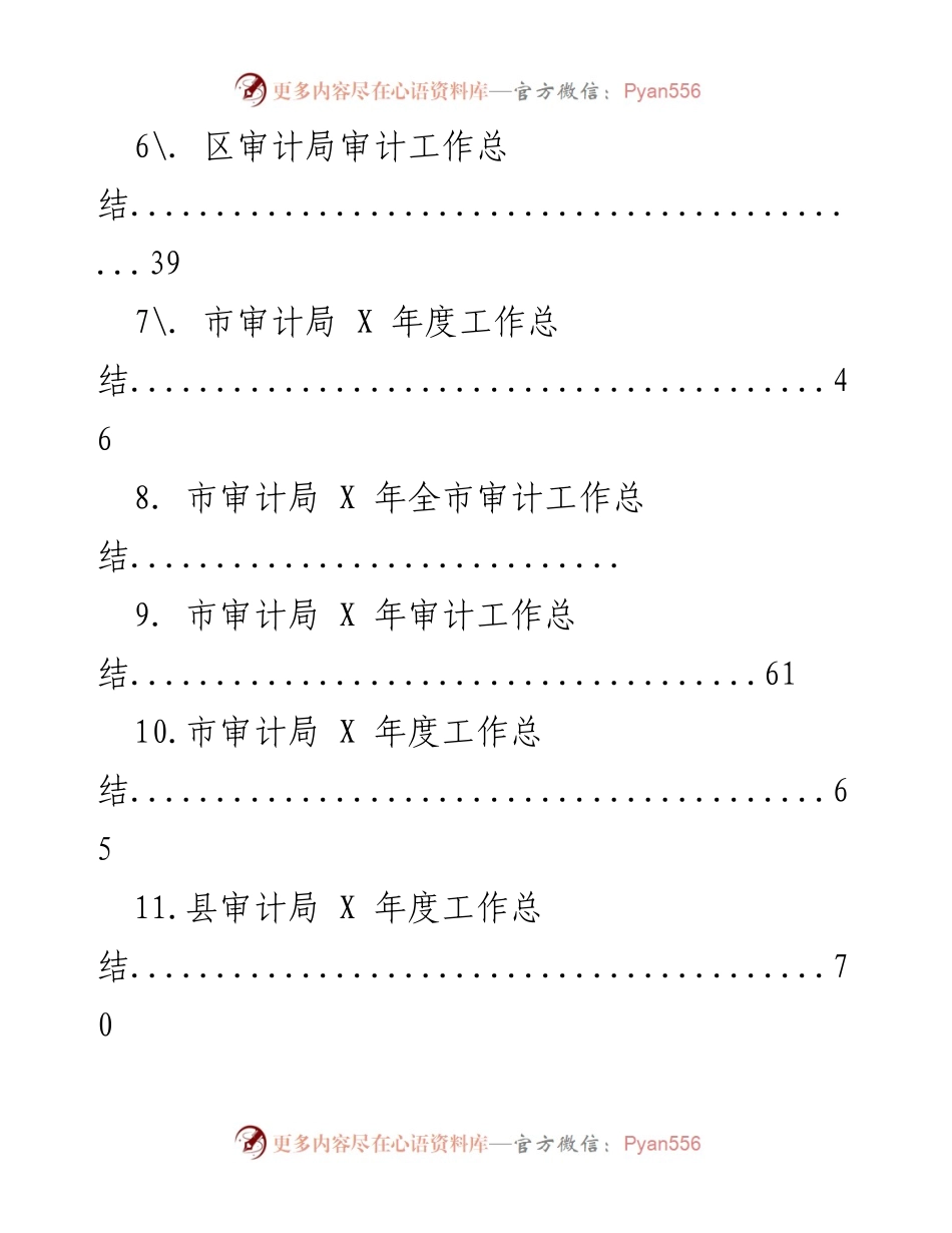 [工作总结] 审计部门 - X年审计局工作总结及重点审计活动回顾.docx_第2页