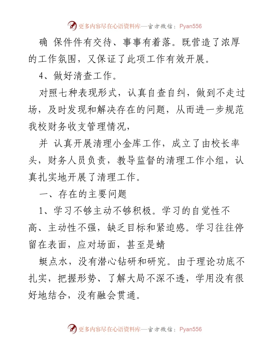 [工作总结] 小金库治理工作 - 加强小金库治理，提升组织领导与工作标准.docx_第2页