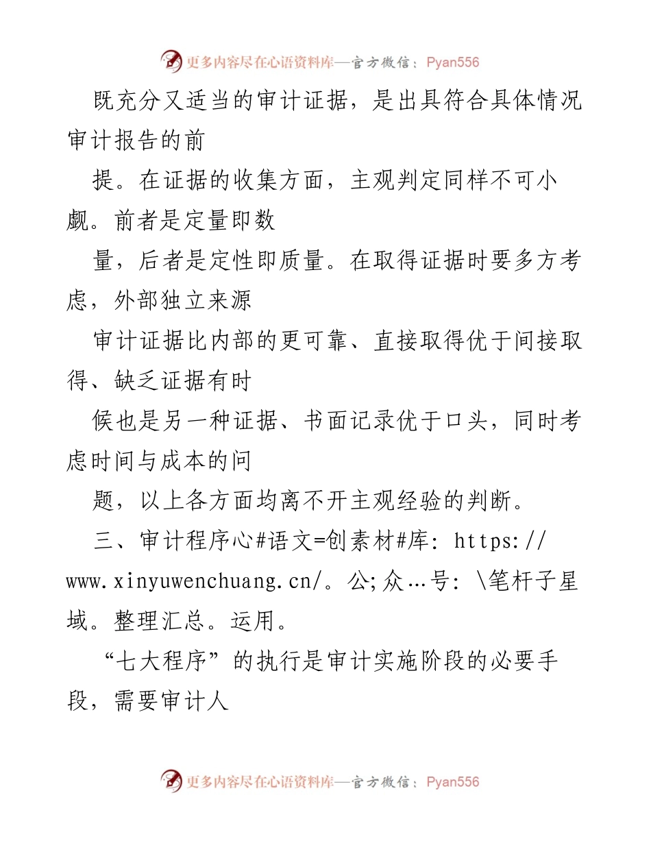 [工作总结] 审计工作 - 审计职业判断的具体运用与实践.docx_第2页