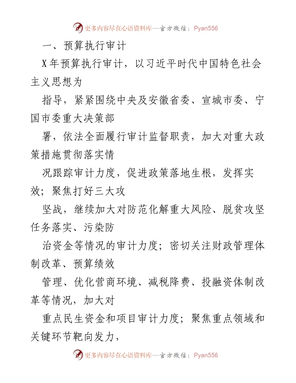 [工作总结] 审计部门 - X年审计工作总结及重点审计成效分析.docx_第2页