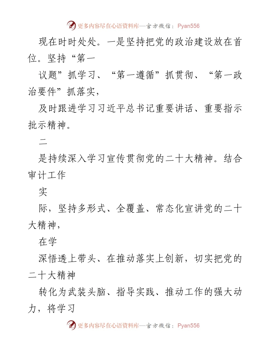 [工作总结] 审计局 - 2023年上半年工作总结与下步工作计划.docx_第2页