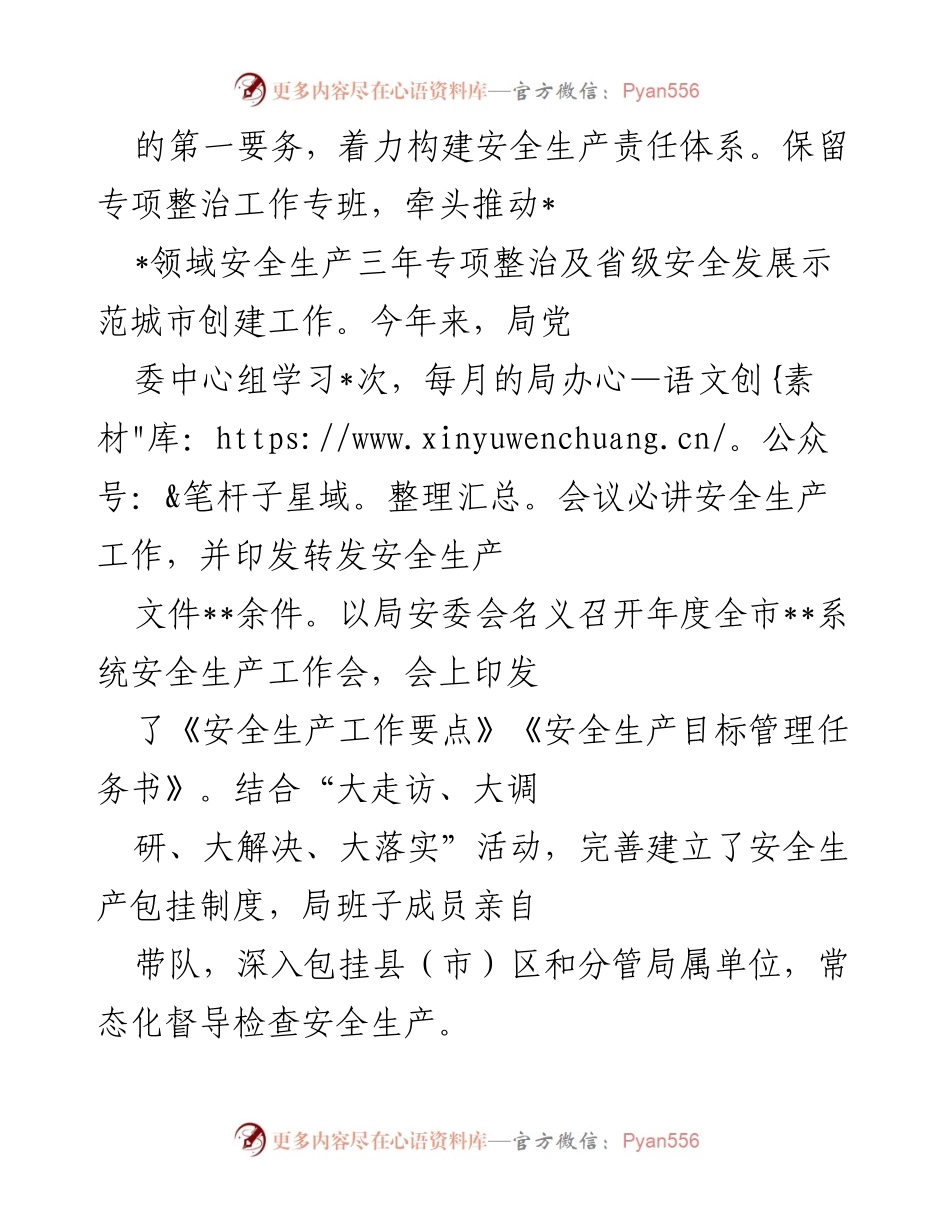 [工作总结] 安全生产工作会议 - 全市安全生产工作总结与专项整治进展报告.docx_第2页