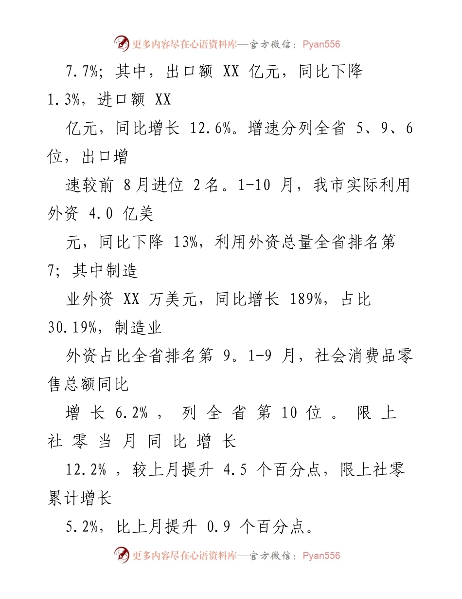 [工作总结] 市商务局 - 2023年工作总结与2024年工作思路分析_1.docx_第2页