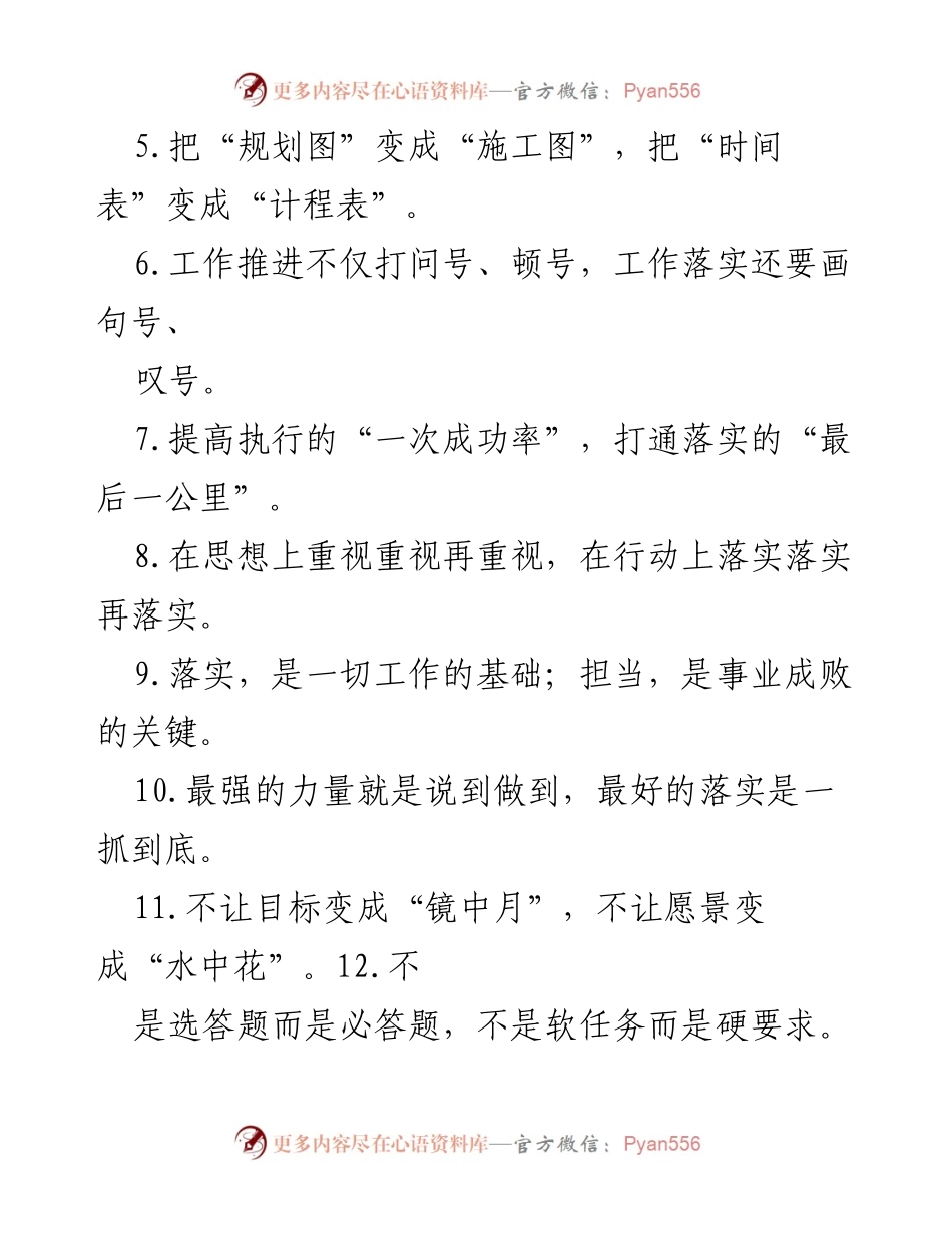 [工作总结] 工作落实 - 从规划到执行：确保工作落实的有效策略.docx_第2页