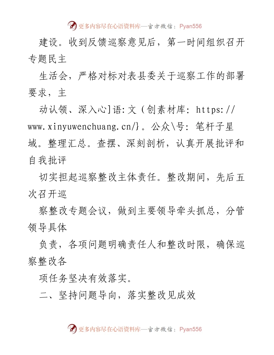 [工作总结] 巡察整改 - 共青团某县委员会巡察整改进展情况报告.docx_第2页
