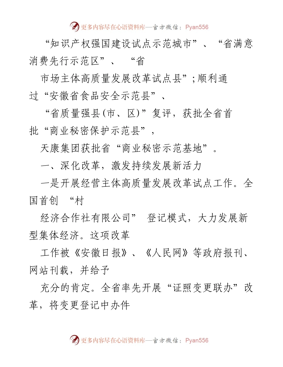 [工作总结] 市市场监督管理局 - 2023年工作总结及2024年工作计划.docx_第2页