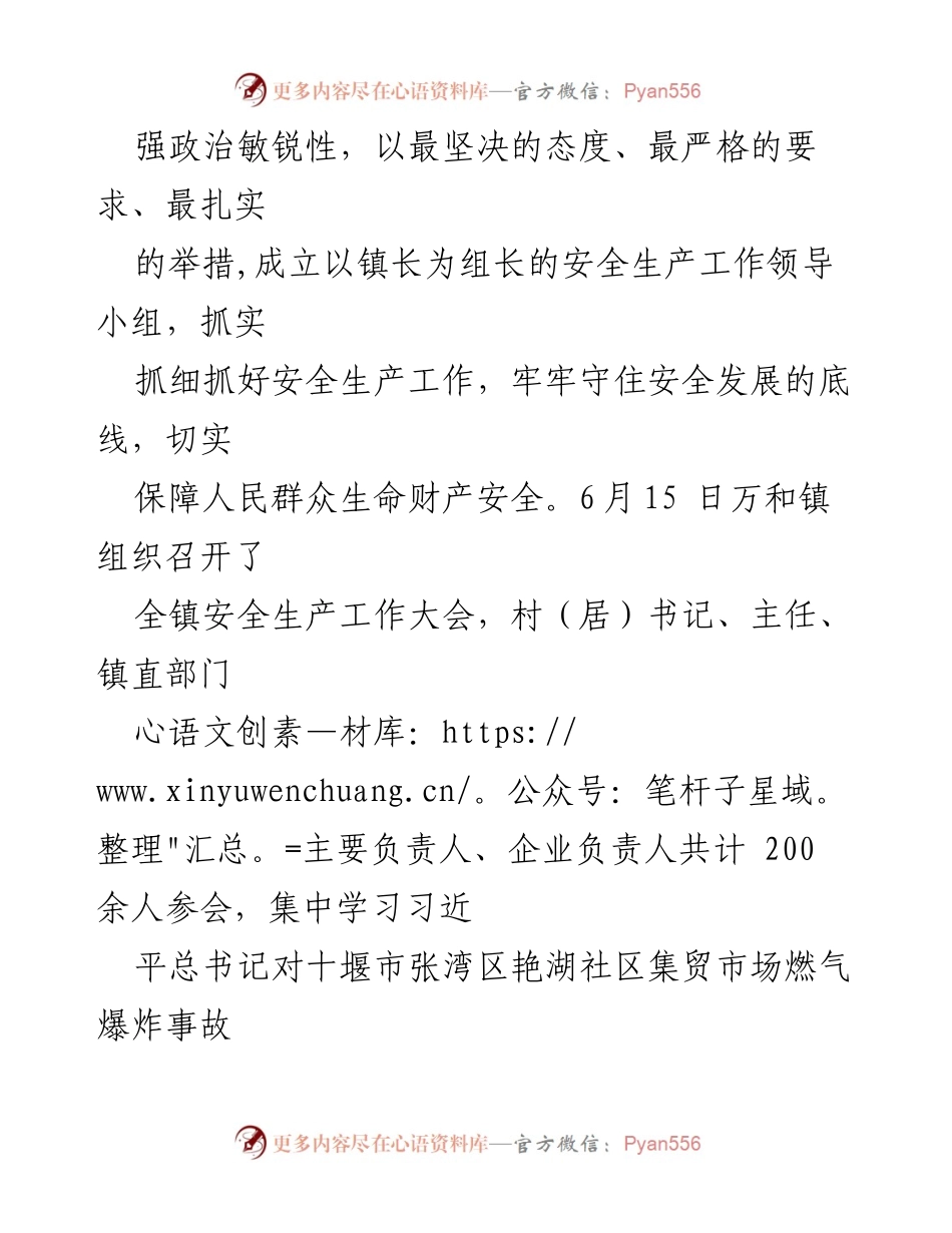 [工作总结] 安全生产工作 - 万和镇安全生产工作情况汇报.docx_第2页