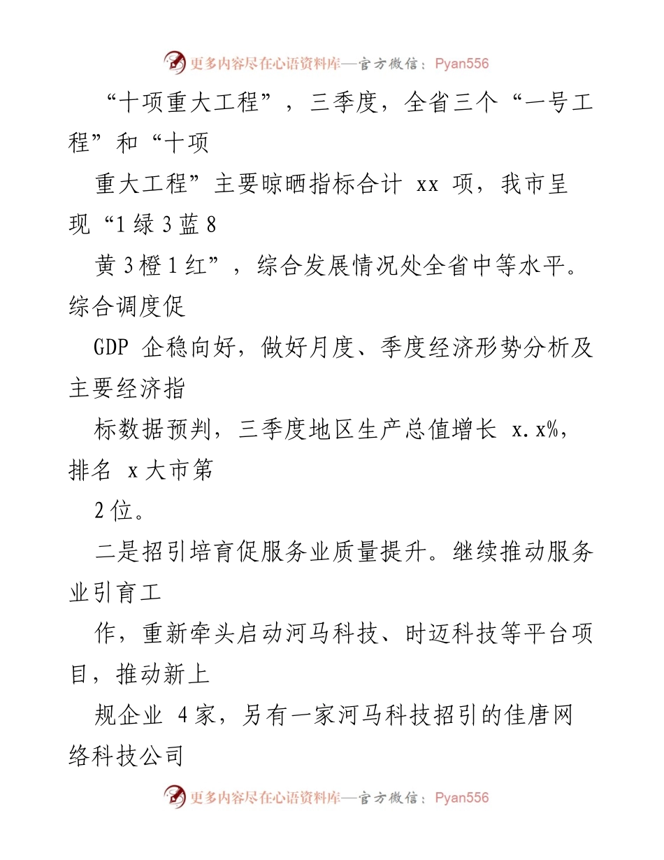 [工作总结] 市发展和改革局 - 2024年工作总结与2025年工作思路概述.docx_第2页