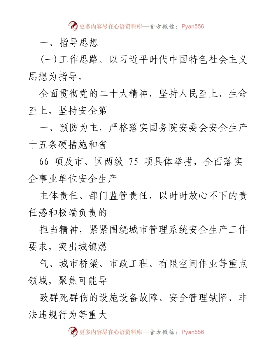 [工作总结] 安全生产专项行动 - 2023年城市管理系统重大事故隐患专项排查整治行动方案与实施报告.docx_第2页