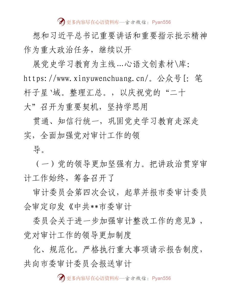 [工作总结] 审计局 - 2022年工作总结与2023年工作计划.docx_第2页