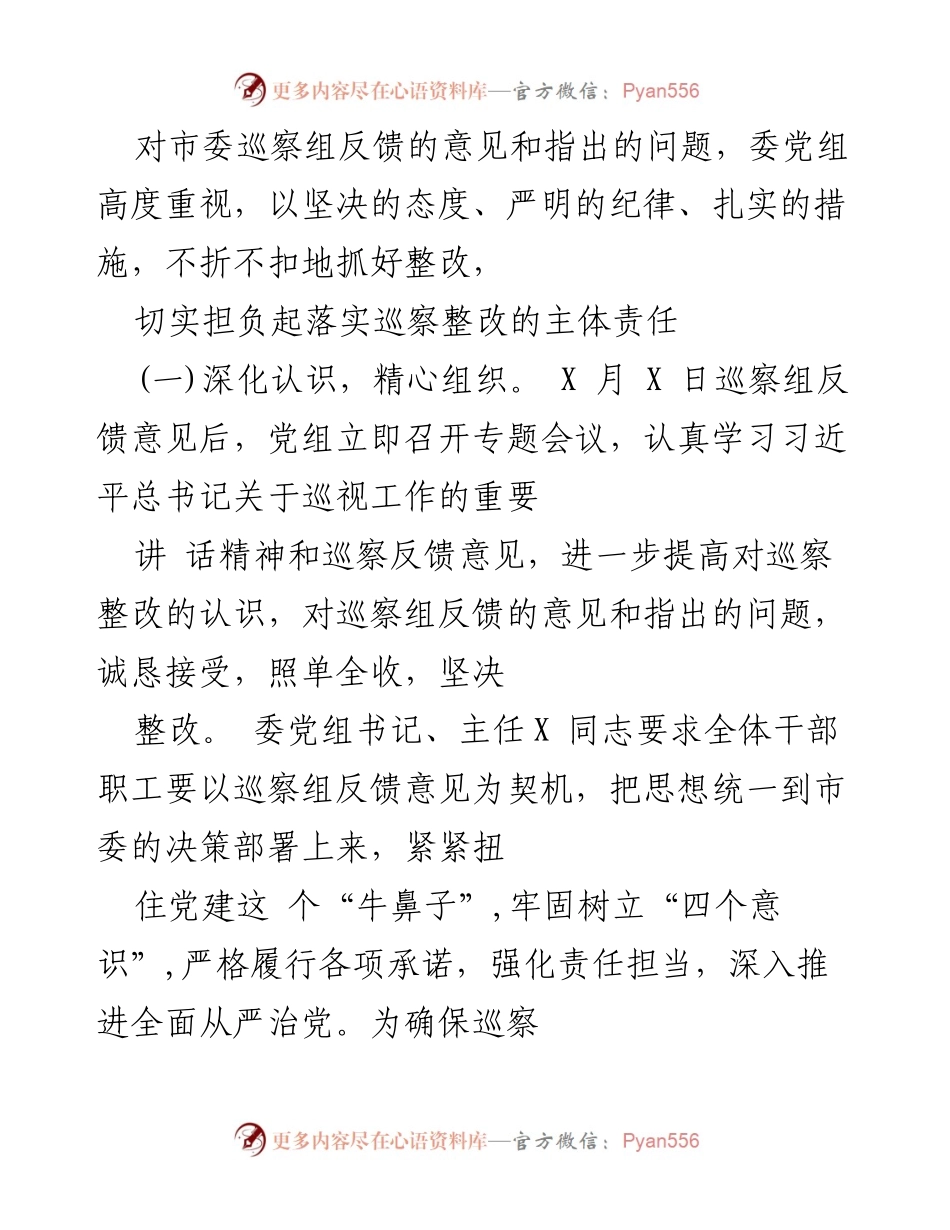 [工作总结] 巡视整改 - 巡视巡察整改落实情况总结报告.docx_第2页